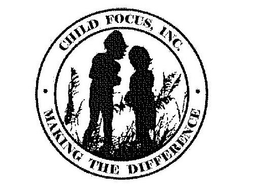CHILD FOCUS, INC. MAKING THE DIFFERENCE trademark