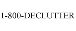 1-800-DECLUTTER trademark