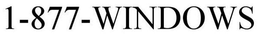 1-877-WINDOWS trademark