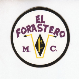 EL FORASTERO M.C. 1 % ER trademark