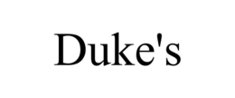 DUKE'S trademark