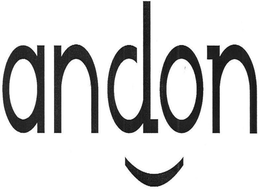 ANDON trademark