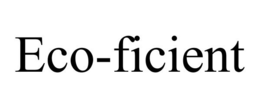 ECO-FICIENT trademark