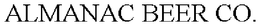 ALMANAC BEER CO. trademark