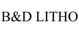 B&D LITHO trademark
