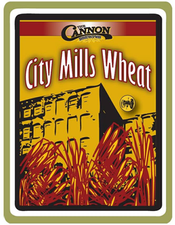 CITY MILLS WHEAT THE CANNON BREWPUB trademark