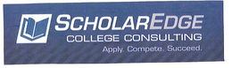SCHOLAREDGE COLLEGE CONSULTING APPLY. COMPETE. SUCCEED. trademark