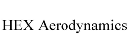 HEX AERODYNAMICS trademark