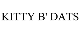 KITTY B' DATS trademark