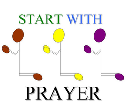 START WITH PRAYER trademark