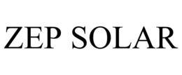 ZEP SOLAR trademark