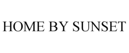 HOME BY SUNSET trademark