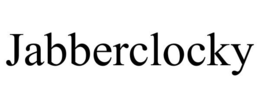 JABBERCLOCKY trademark