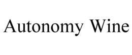 AUTONOMY WINE trademark