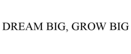 DREAM BIG, GROW BIG trademark