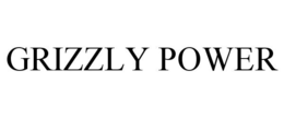 GRIZZLY POWER trademark