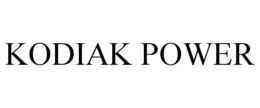 KODIAK POWER trademark