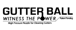 GUTTER BALL WITNESS THE POWER HIGH PRESSURE NOZZLE FOR CLEANING GUTTERS trademark
