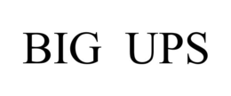 BIG UPS trademark