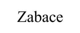 ZABACE trademark