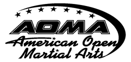 AOMA AMERICAN OPEN MARTIAL ARTS trademark