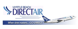 MYRTLE BEACH DIRECTAIR WHEN TIME MATTERS... GO DIRECT trademark