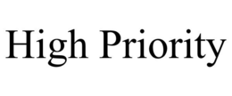 HIGH PRIORITY trademark