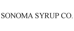 SONOMA SYRUP CO. trademark