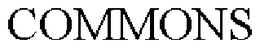 COMMONS trademark