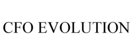 CFO EVOLUTION trademark