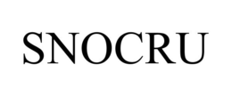 SNOCRU trademark