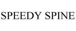 SPEEDY SPINE trademark