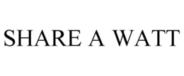 SHARE A WATT trademark