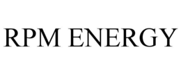 RPM ENERGY trademark