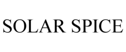 SOLAR SPICE trademark