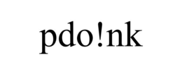 PDO!NK trademark