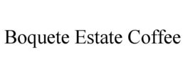 BOQUETE ESTATE COFFEE trademark