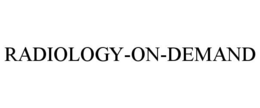 RADIOLOGY-ON-DEMAND trademark