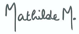 MATHILDE M. trademark