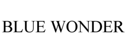 BLUE WONDER trademark