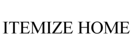 ITEMIZE HOME trademark