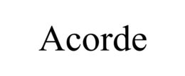ACORDE trademark
