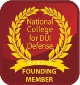 NATIONAL COLLEGE FOR DUI DEFENSE MCMXCV FOUNDING MEMBER trademark