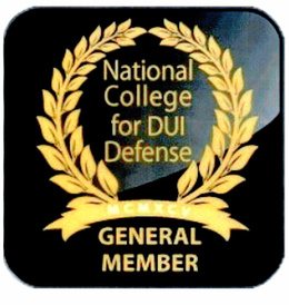 NATIONAL COLLEGE FOR DUI DEFENSE MCMXCV GENERAL MEMBER trademark