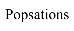 POPSATIONS trademark