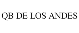 QB DE LOS ANDES trademark