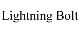 LIGHTNING BOLT trademark