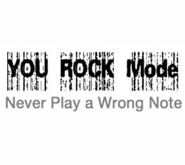 YOU ROCK MODE NEVER PLAY A WRONG NOTE trademark