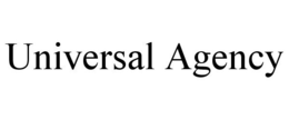 UNIVERSAL AGENCY trademark