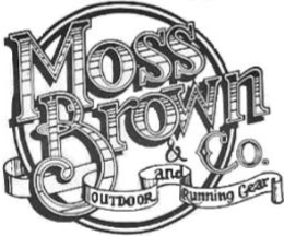 MOSS BROWN & CO. OUTDOOR AND RUNNING GEAR trademark